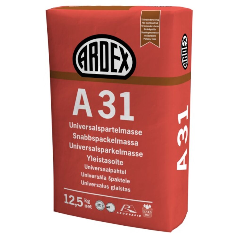 Ardex A31 Hurtig Fin Gulvsparkel 12,5 kg