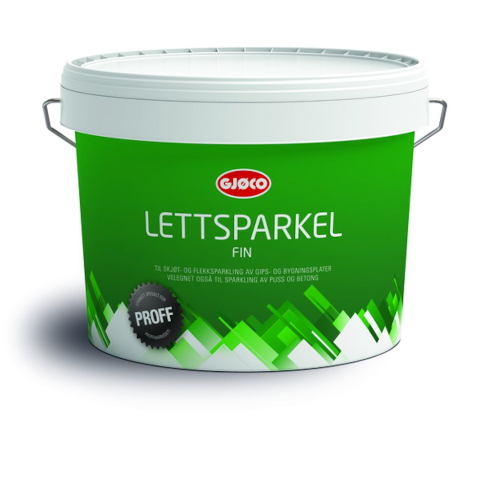 Gjøco Proff Lettsparkel Fin 10 l