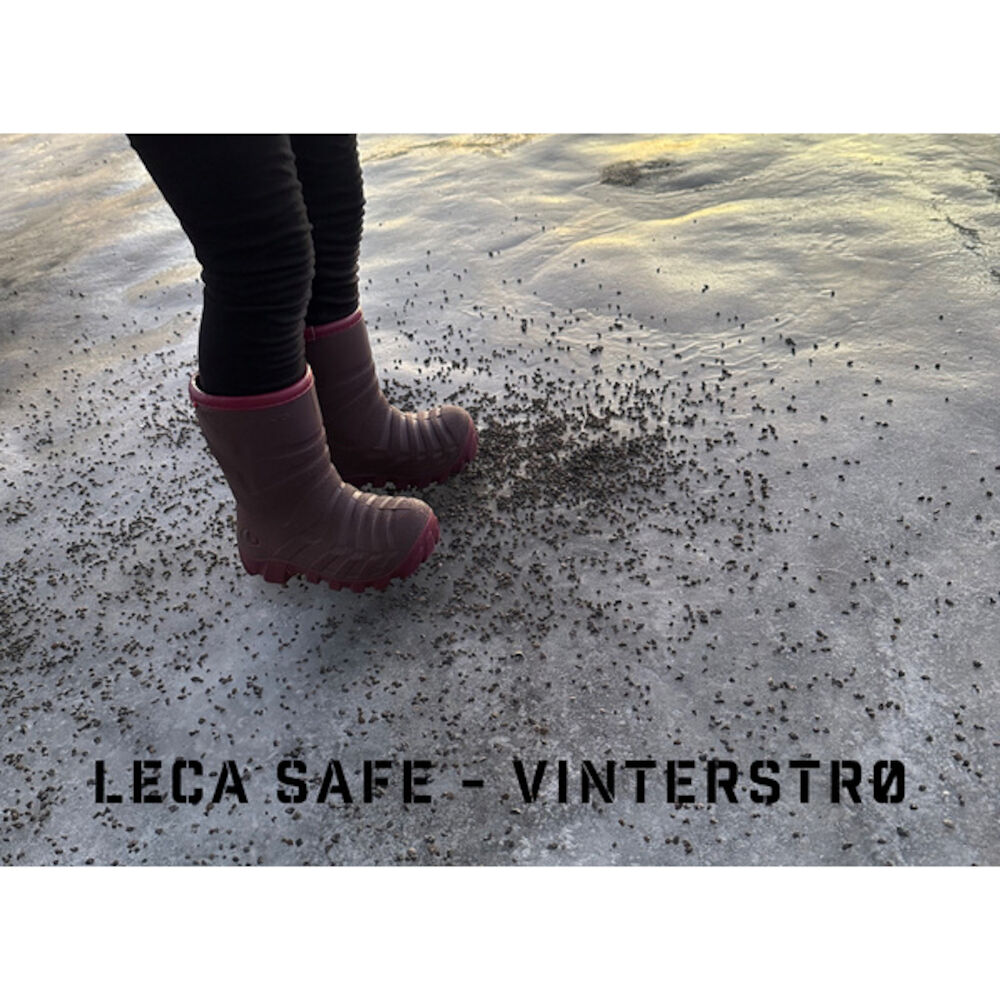 Lecasafe Anti Skli Vinterstrø 10 l