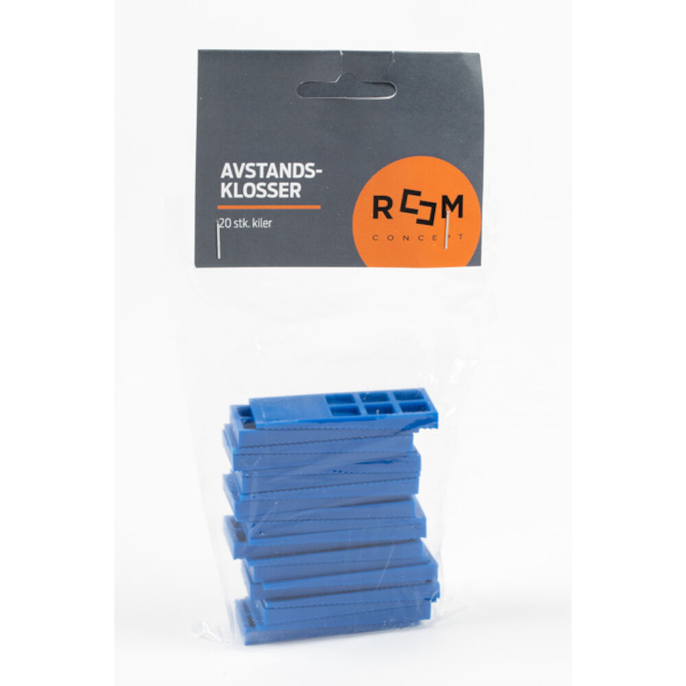 AVSTANDSKLOSS A20 GULV RC 60X25 X6