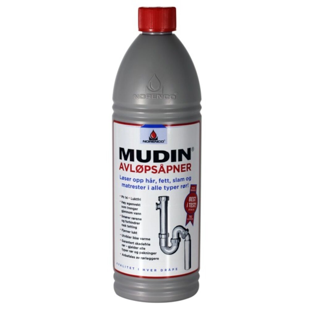 Avløpsåpner Mudin 1 l