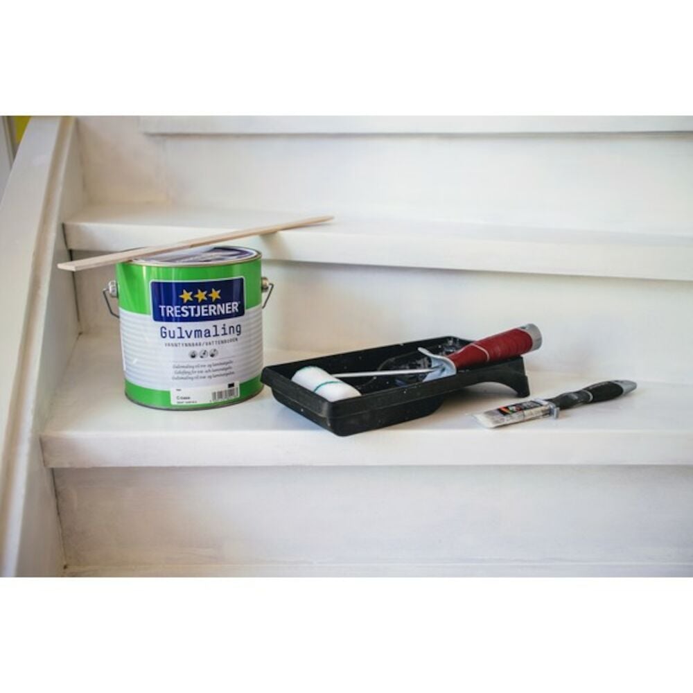Trestjerner Gulvmaling Halvblank A - base 9 l