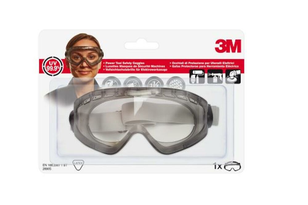 3M Vernebriller 2890SC Tettsittende