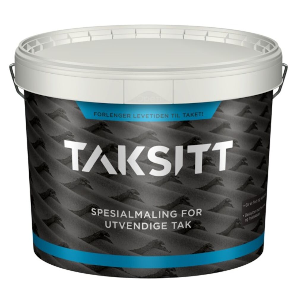 Taksitt Spesialmaling Tak Grå 10 l