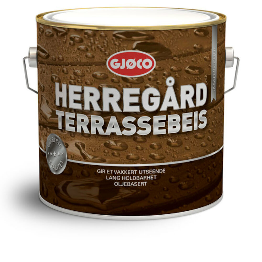 Gjøco Herregård Terrasse Beis Oljebasert C - base 2,7 l