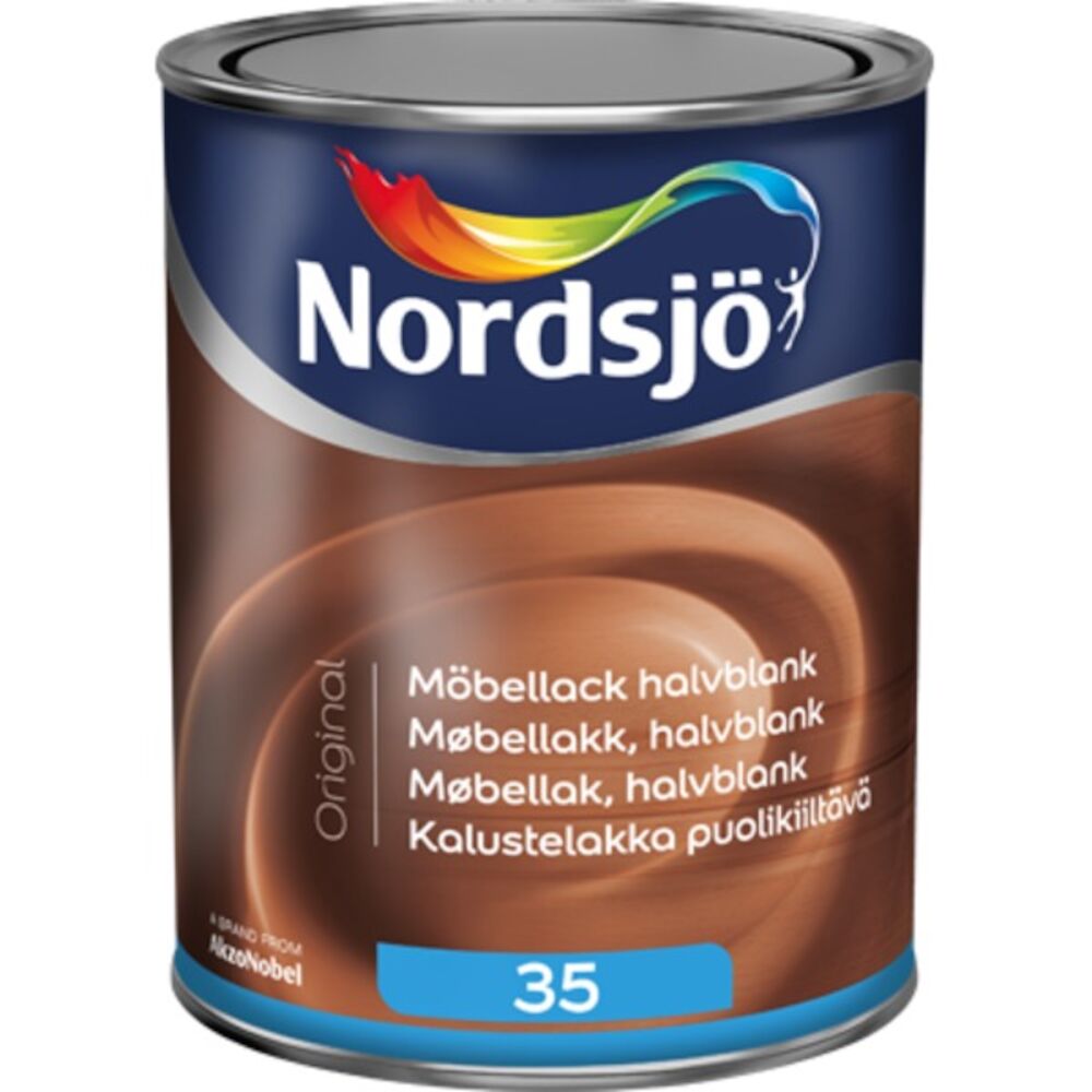 Nordsjø Original Møbellakk Halvblank 0,5 l
