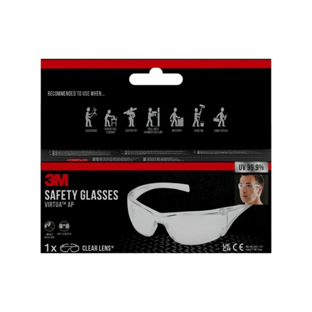 3M Vernebrille Virtua Klar